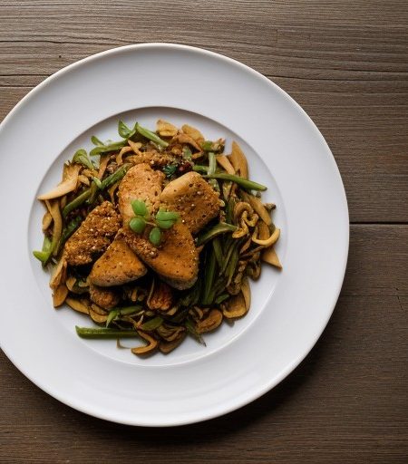 Stir-Fried Chicken Shreds recipe image