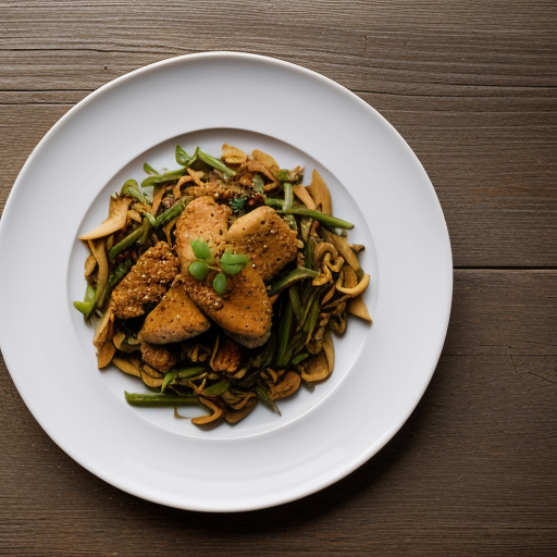 Stir-Fried Chicken Shreds recipe image