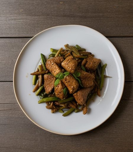 Stir-Fried Chicken Shreds recipe image