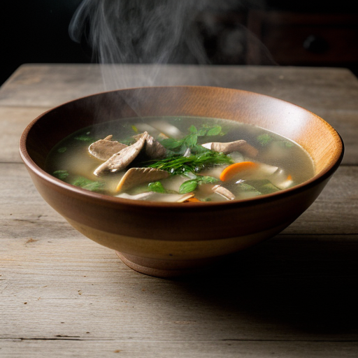 Stir Fried Chicken Soup recipe image