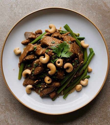 Stir Fried Chinese Chicken With Cashews recipe image