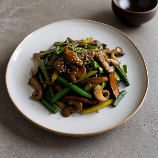 Stir Fried Mixed Vegetables recipe image