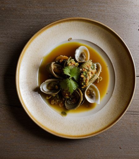 Stir Fried Oysters With Garlic & Green Onio recipe image