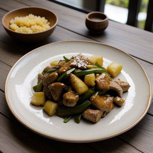 Stir-Fried Pineapple Chicken recipe image
