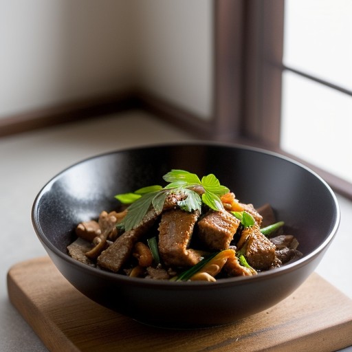 Stir Fried Pork Sauce recipe image