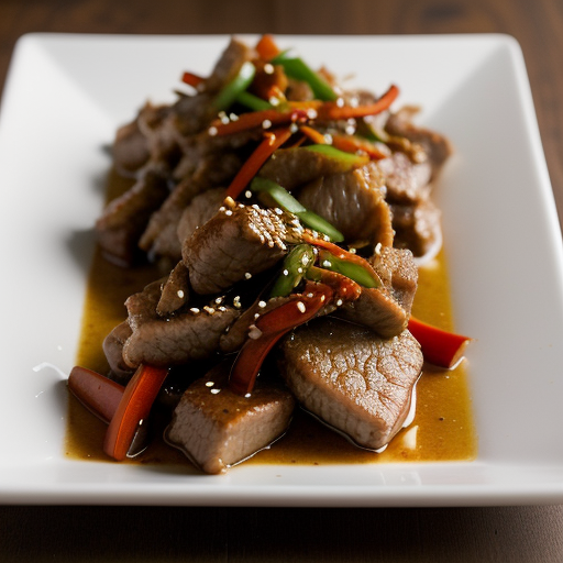 Stir-Fried Pork With Kimchee (The Frugal Gourmet recipe image
