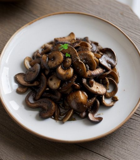 Stir-Fried Shiitakes recipe image