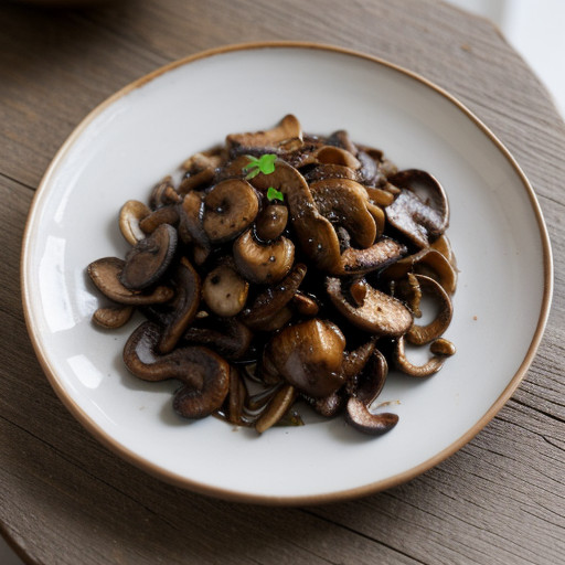 Stir-Fried Shiitakes recipe image