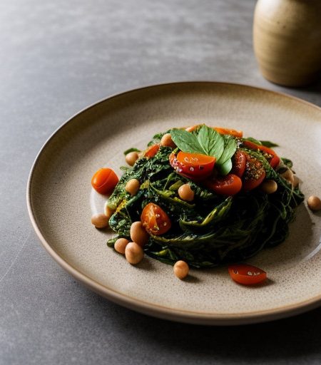 Stir-Fried Spinach recipe image