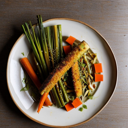 Stir-Fried Zucchini~ Carrots~ & Leeks recipe image