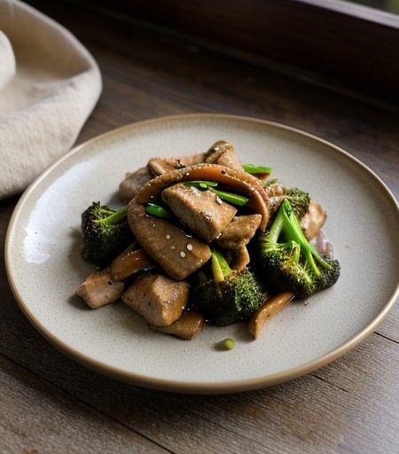 Stir-Fry Chicken and Broccoli recipe image
