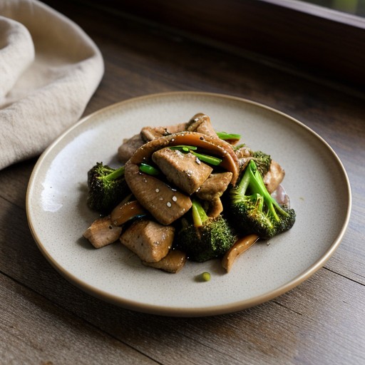 Stir-Fry Chicken and Broccoli recipe image