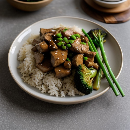 Stir Fry Ginger Chicken recipe image