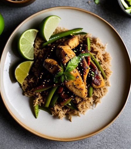 Stir-Fry Lime Chicken recipe image
