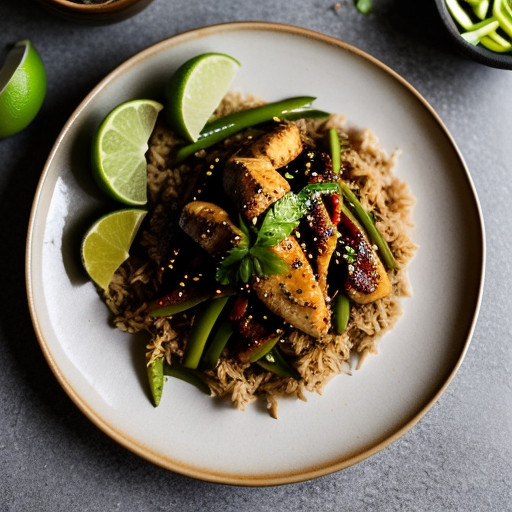 Stir-Fry Lime Chicken recipe image