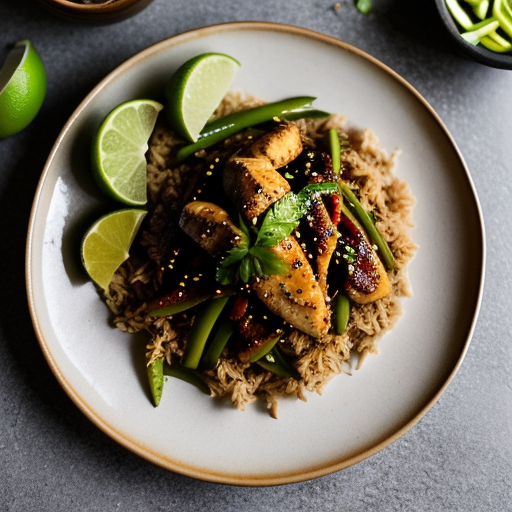 Stir-Fry Lime Chicken recipe image