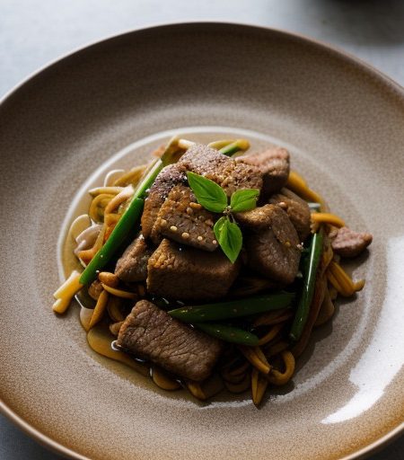 Stir-Fry Springdish (Roergebakken Lenteschote recipe image