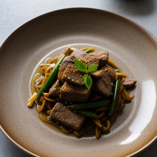 Stir-Fry Springdish (Roergebakken Lenteschote recipe image