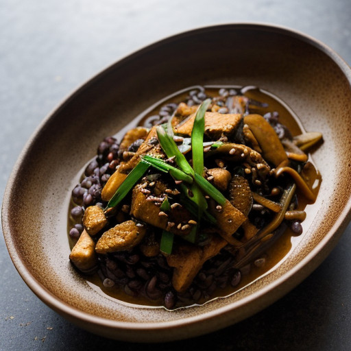 Stir Fry With Black Bean Sauce recipe image