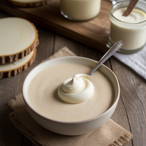 Stirred Custard Sauce recipe image