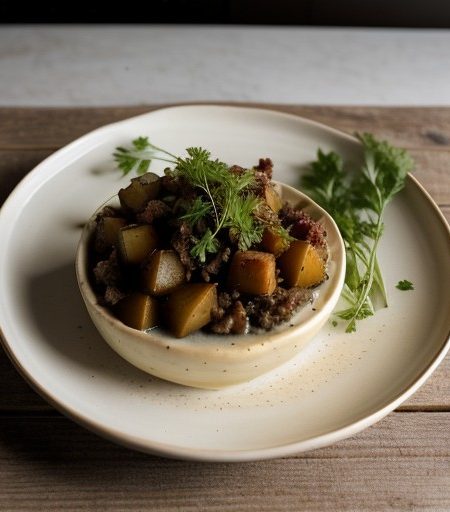 Stovies" (Scottish Skillet Potatoes ** recipe image