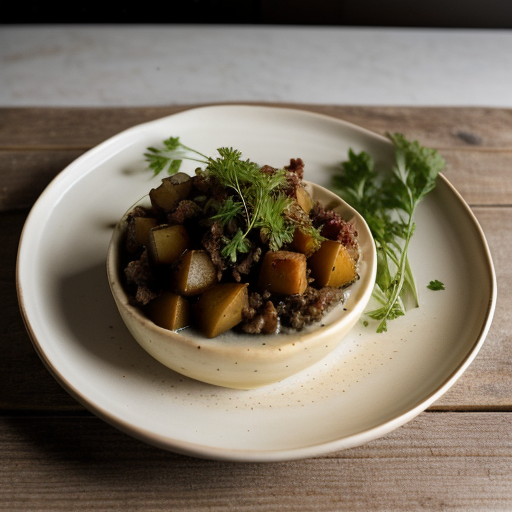 Stovies" (Scottish Skillet Potatoes ** recipe image