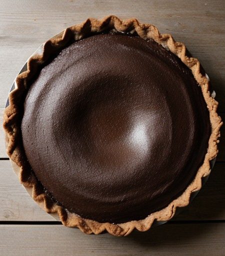 Strange Chocolate Pie recipe image