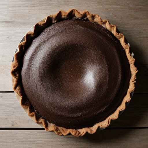 Strange Chocolate Pie recipe image