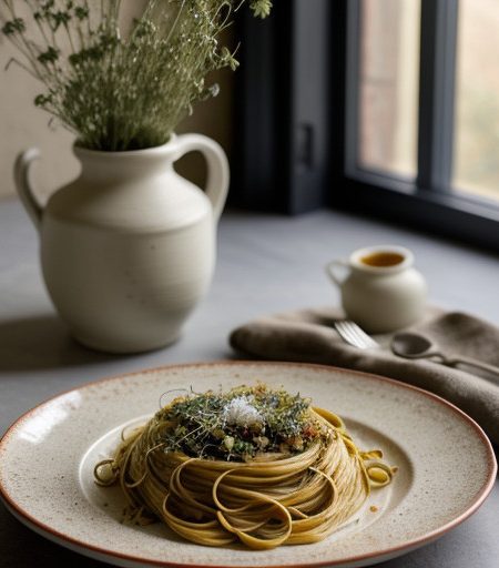 Straw & Hay Pasta recipe image