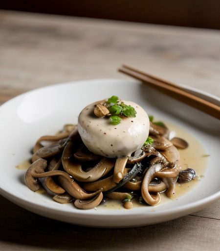 Straw Mushroom Medley recipe image