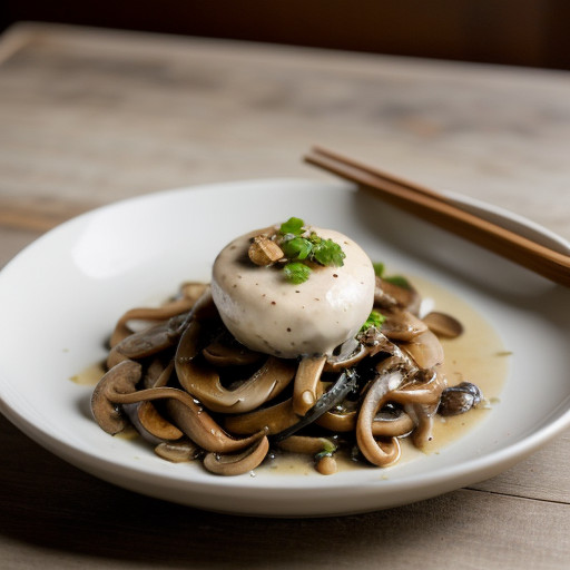 Straw Mushroom Medley recipe image