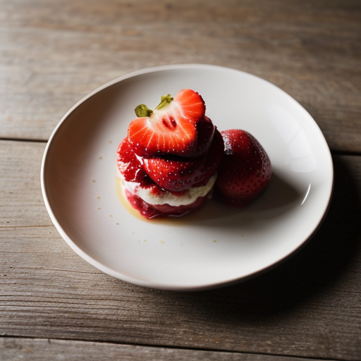 Strawberries Cardinal recipe image