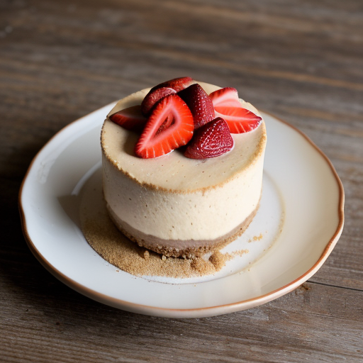 Strawberry Amaretto Cheesecake recipe image