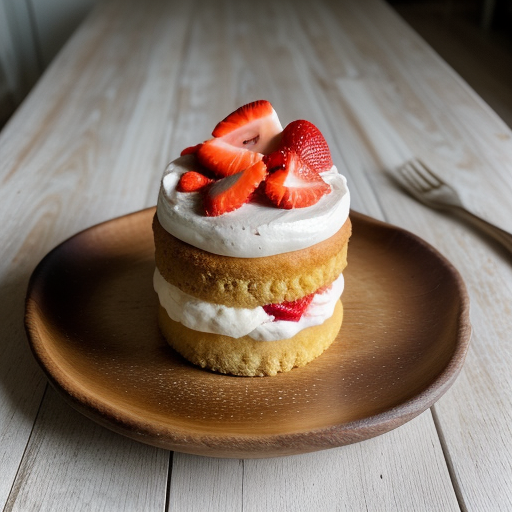 Strawberry Angel Shortcake recipe image