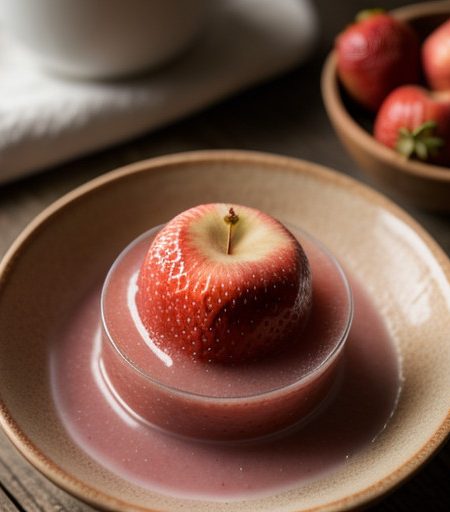 Strawberry Applesauce Gelatin recipe image