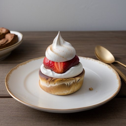 Strawberry Baked Alaska recipe image
