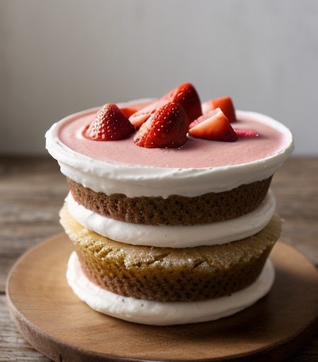 Strawberry Barvarian recipe image