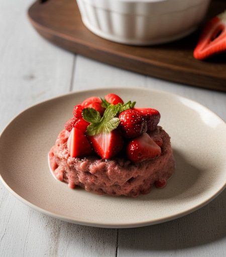 Strawberry Bavarian recipe image
