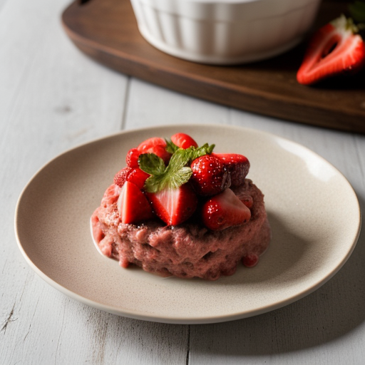 Strawberry Bavarian recipe image