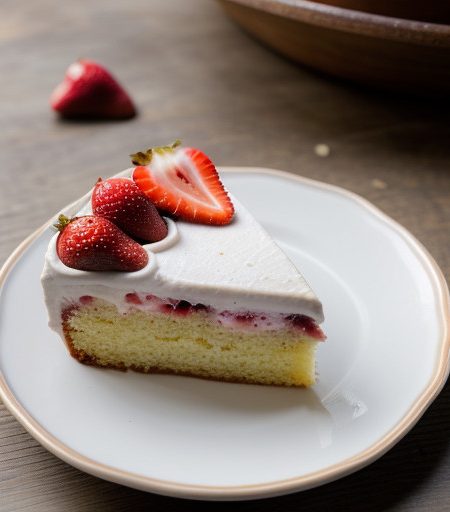 Strawberry Cake recipe image