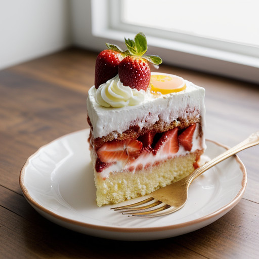 Strawberry Cake Lee Bailey recipe image