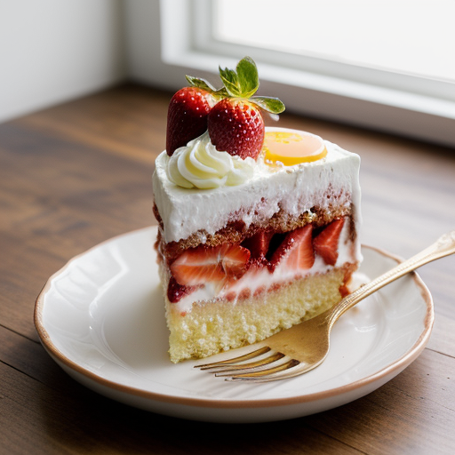 Strawberry Cake Lee Bailey recipe image
