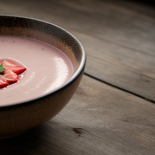 Strawberry-Champagne Soup (2.5 PTS recipe image