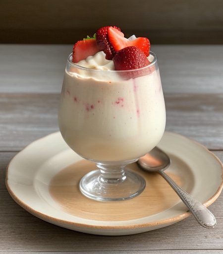 Strawberry Cheese Mousse - Country Living recipe image