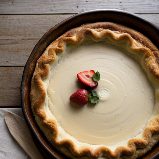 Strawberry Cheese Pie recipe image