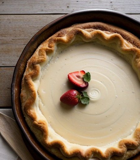 Strawberry Cheese Pie recipe image