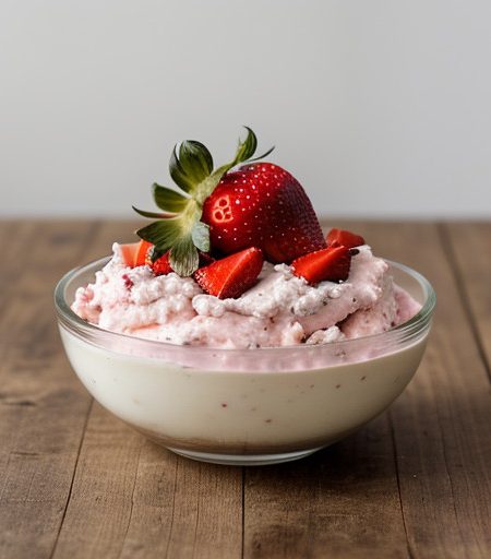 Strawberry-Cheese Salad Robert recipe image