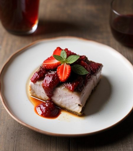 Strawberry Chicken recipe image
