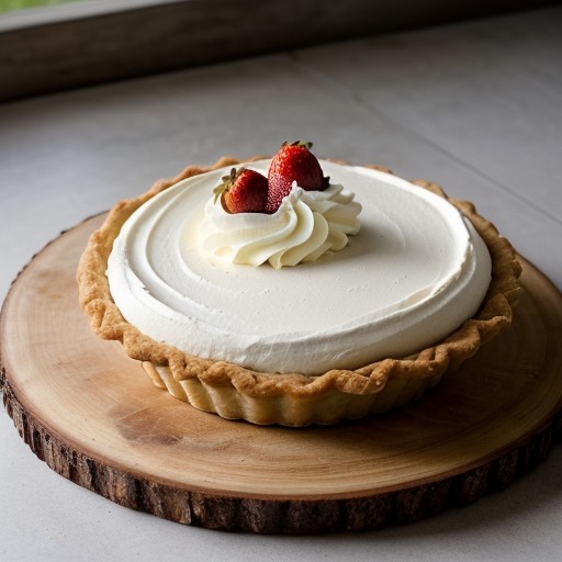 Strawberry Chiffon Pie recipe image