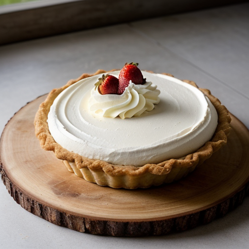 Strawberry Chiffon Pie recipe image